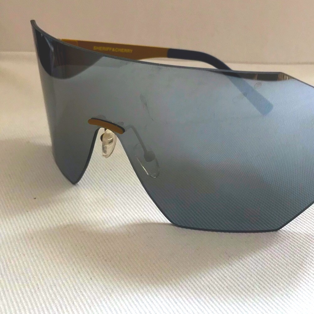 💛 Handcrafted Italian Sheriff & Cherry Sunglasses - Picture 13 of 16